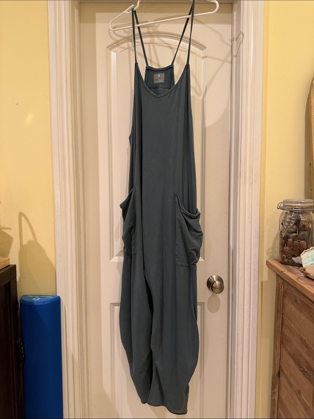 Free People Onesie in Forest Green